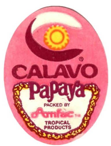 sticker-Calavo Papaya