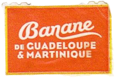 sticker-Banane de Guadeloupe & Martinique