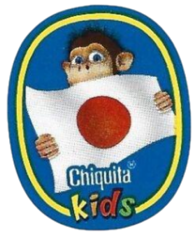 sticker-Chiquita Kids Japan