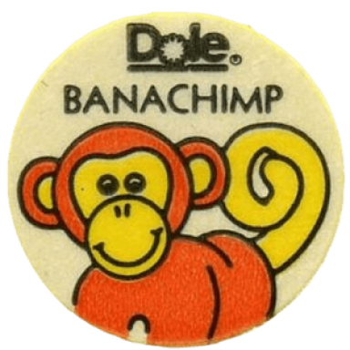 sticker-Dole Banachimp